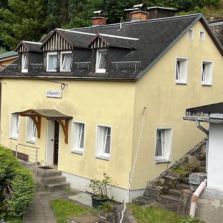 Pension Alpenrose Bad Schandau Exterior foto